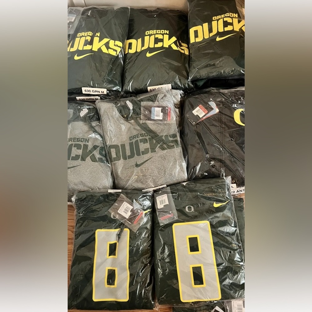 2013 NIKE THERMA FIT OREGON DUCKS #8 MARCUS MARIOTA KO PERFORMANCE HOODIE M OR L - Picture 7 of 7
